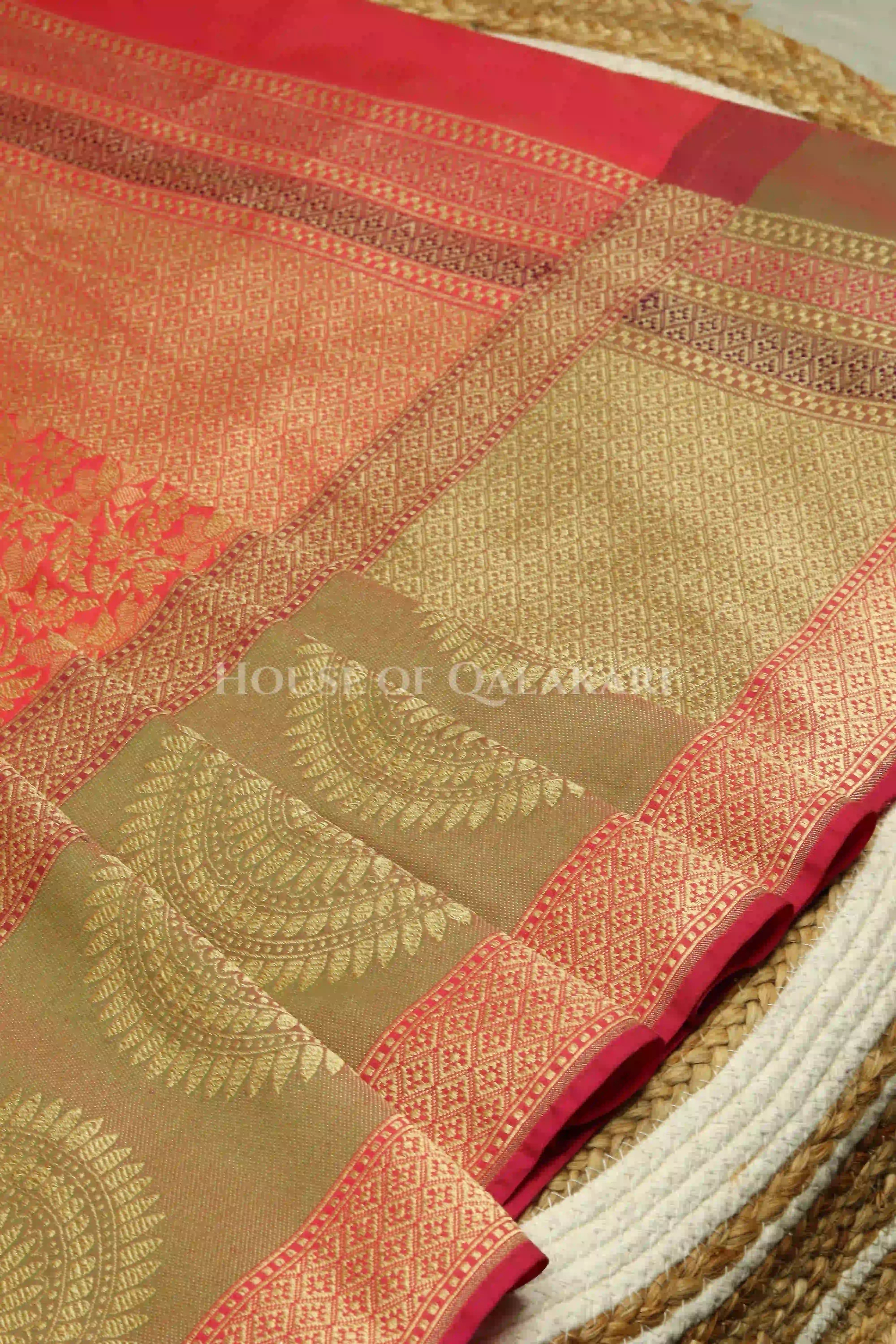 georget silk saree body