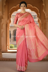 pure silk saree wedding pose