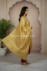 silk dupatta 0244 side pose