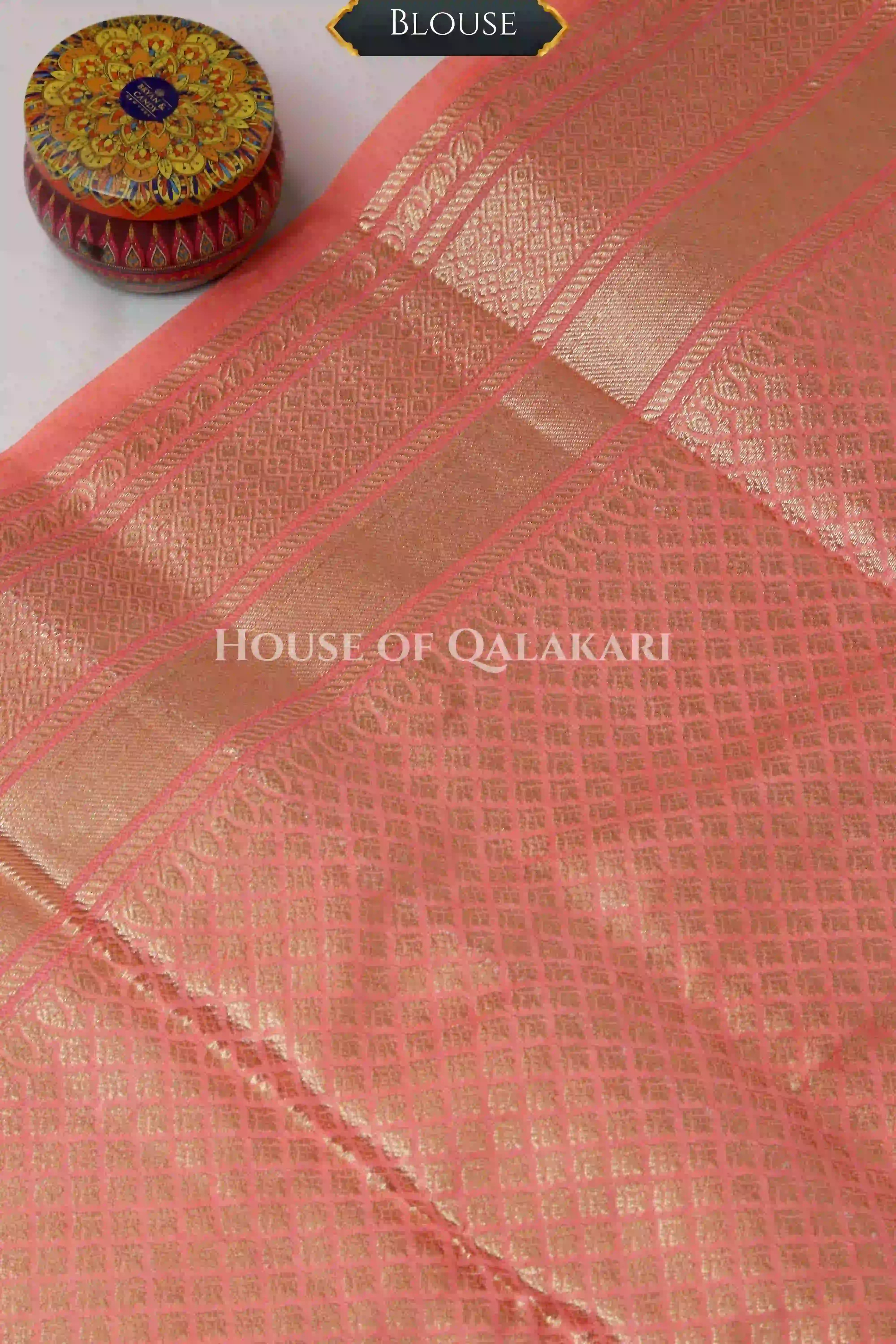 monga pure silk saree blouse