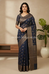 cotton saree front pose