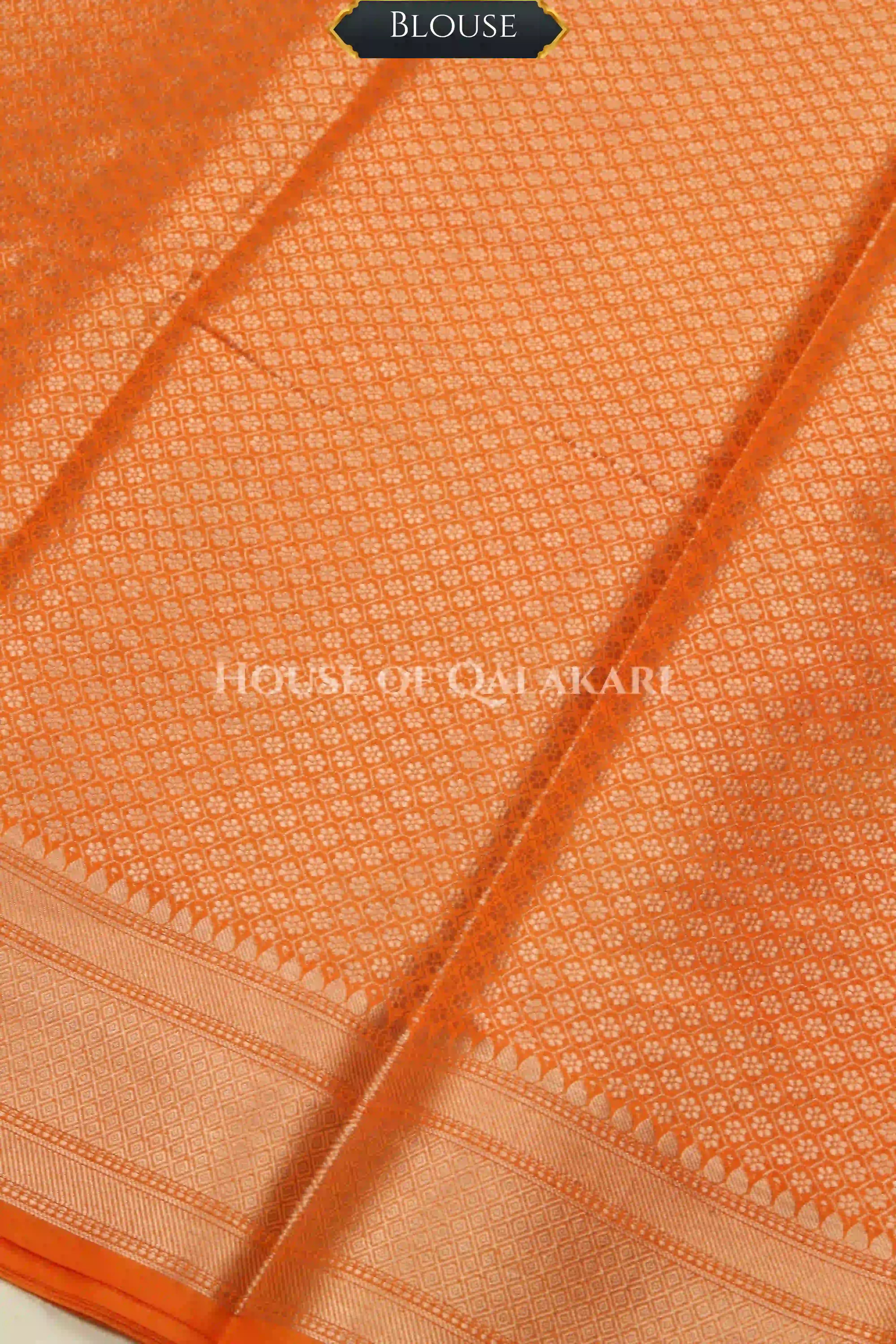Monga Silk Saree blouse