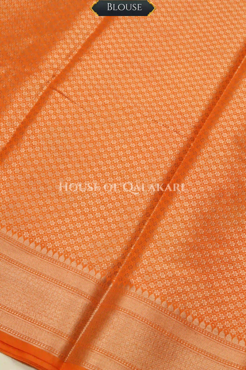Monga Silk Saree blouse