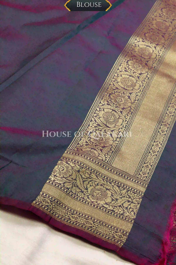 georget silk saree blouse
