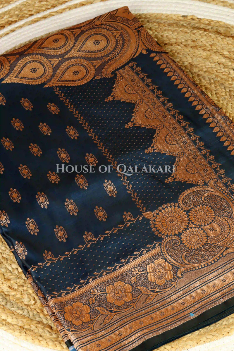 Double Katan Silk Saree product