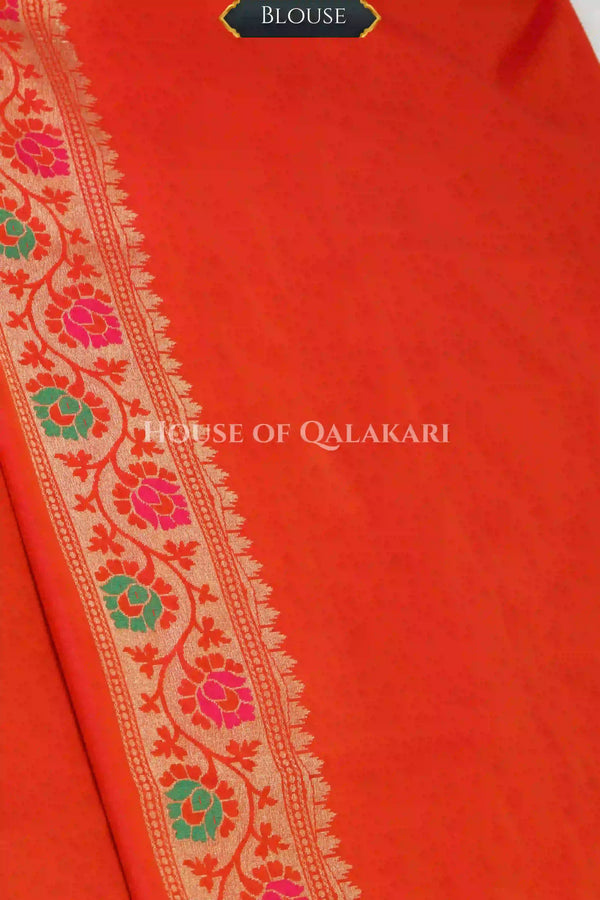 georget silk saree blouse