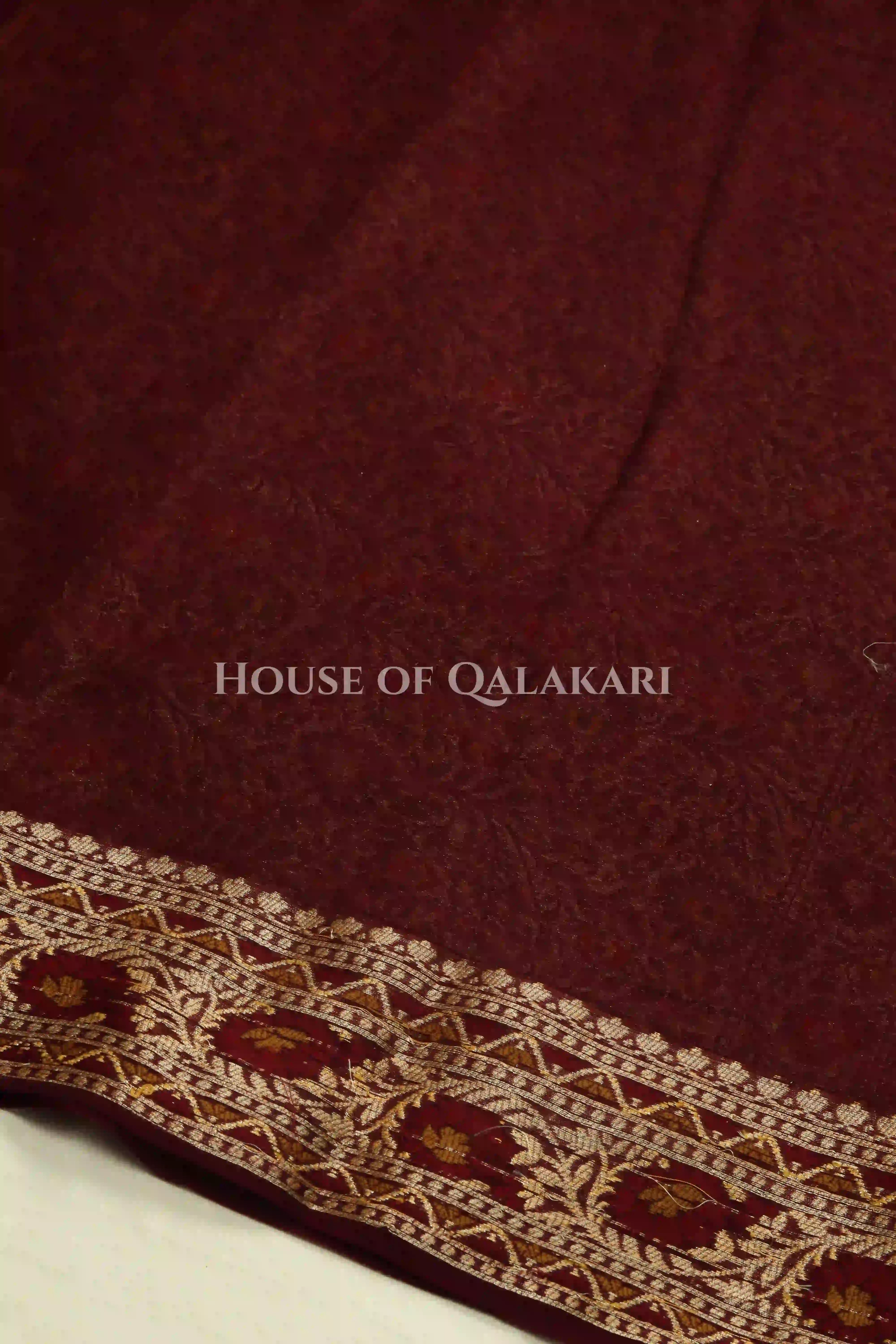 Khaddi Georget Silk Saree Blouse