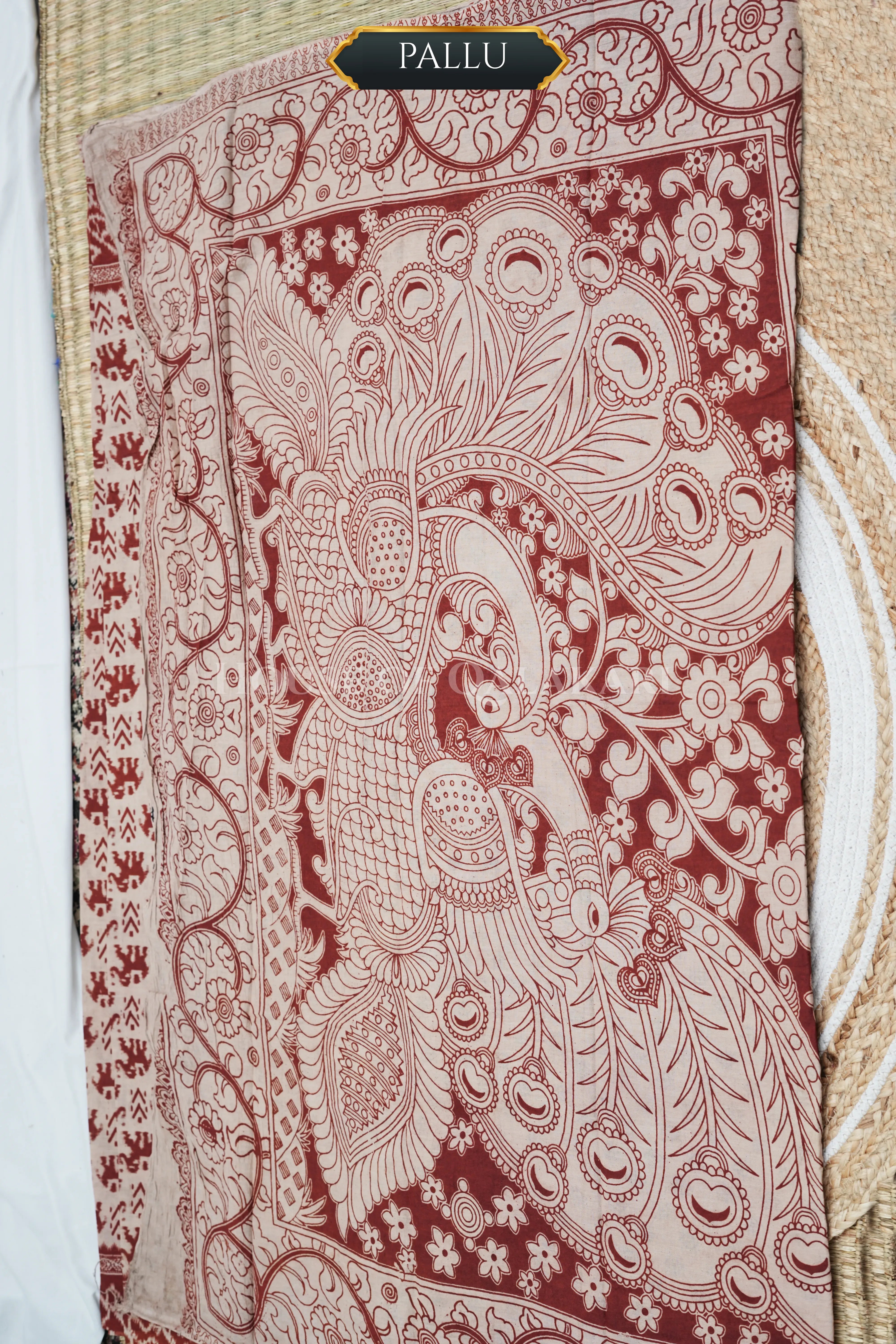 cotton kalamkari saree 0459 pallu
