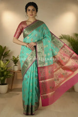 Cotton Saree front pose