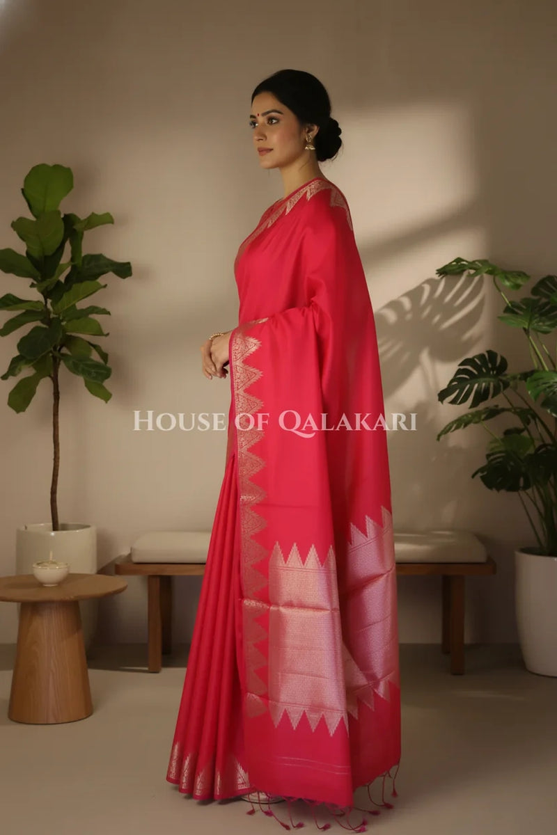Silk Saree side pose