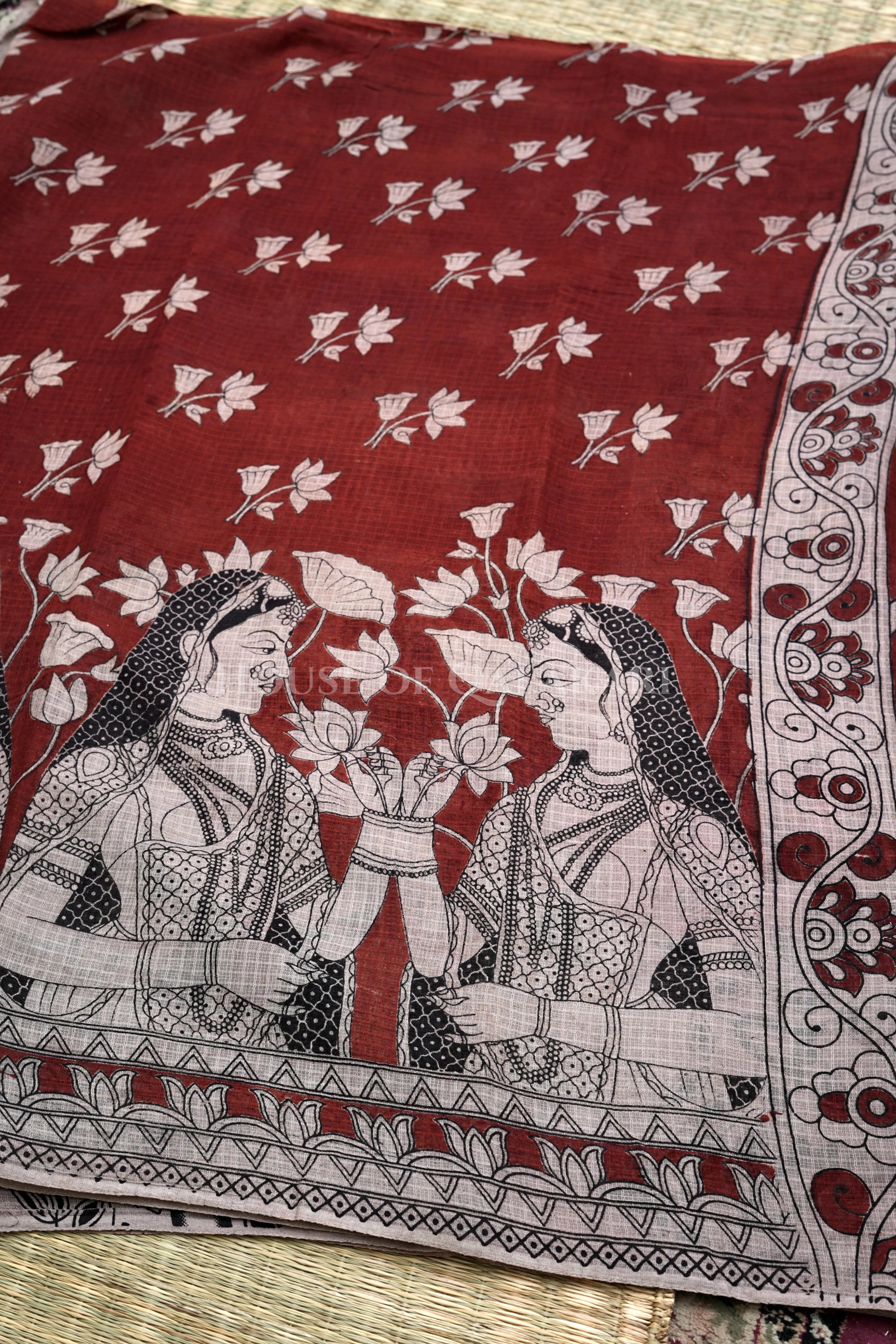 kota cotton kalamkari saree 0452 body