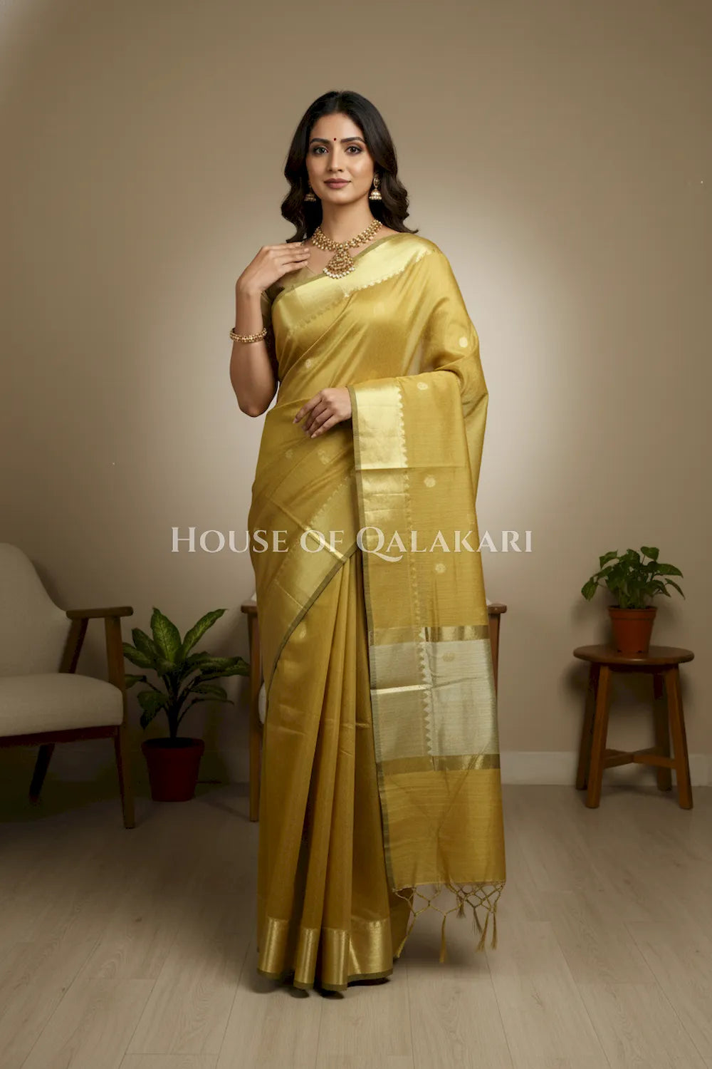 cotton saree 0349 dramatic pose