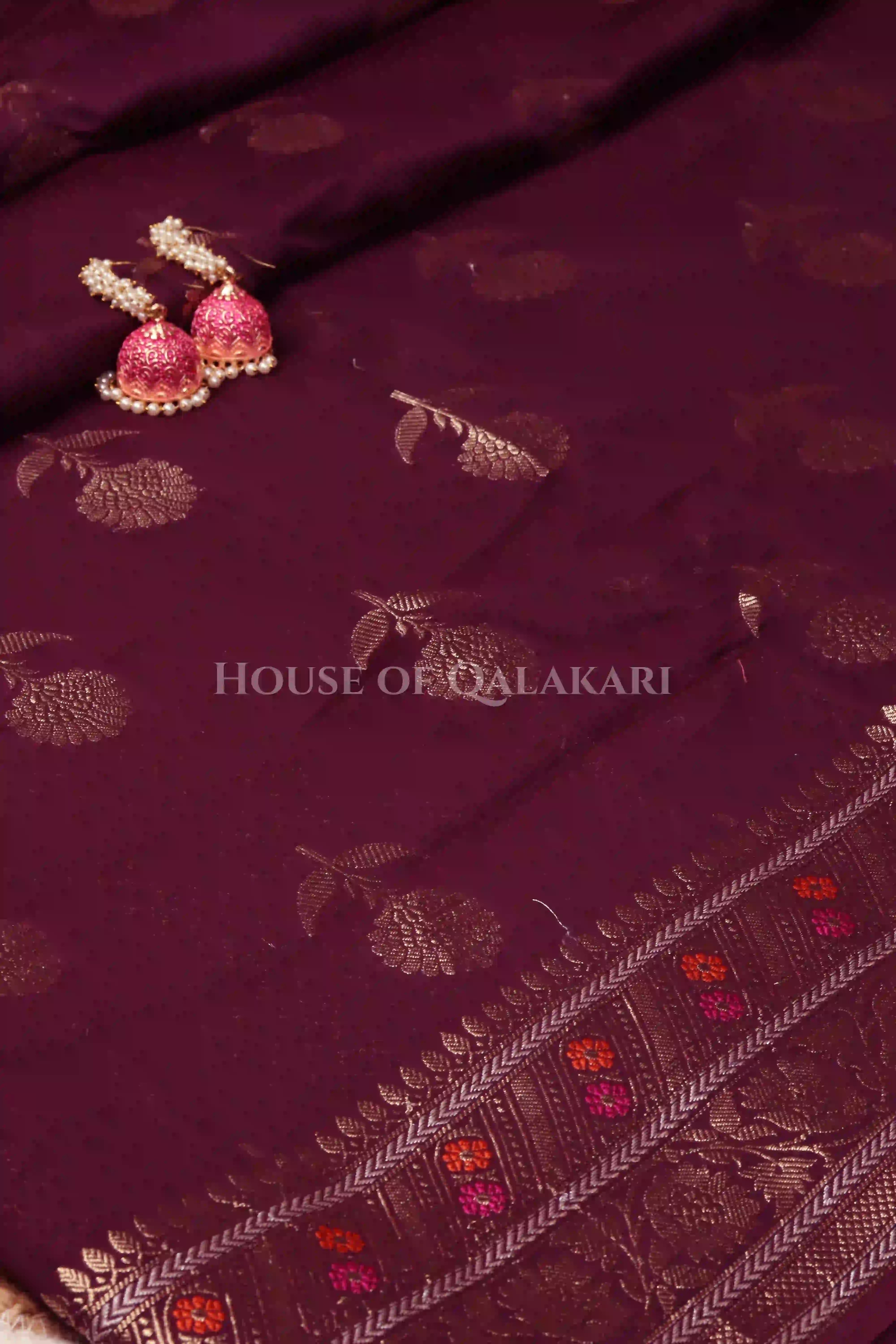 chiniya pure silk saree body
