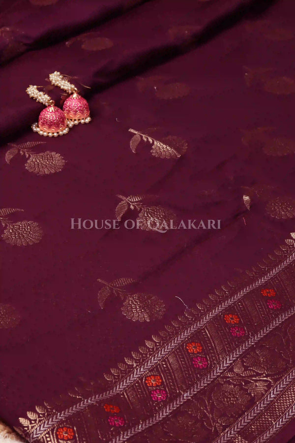 chiniya pure silk saree body