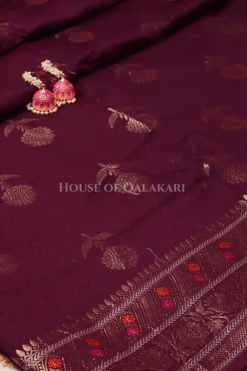 chiniya pure silk saree body