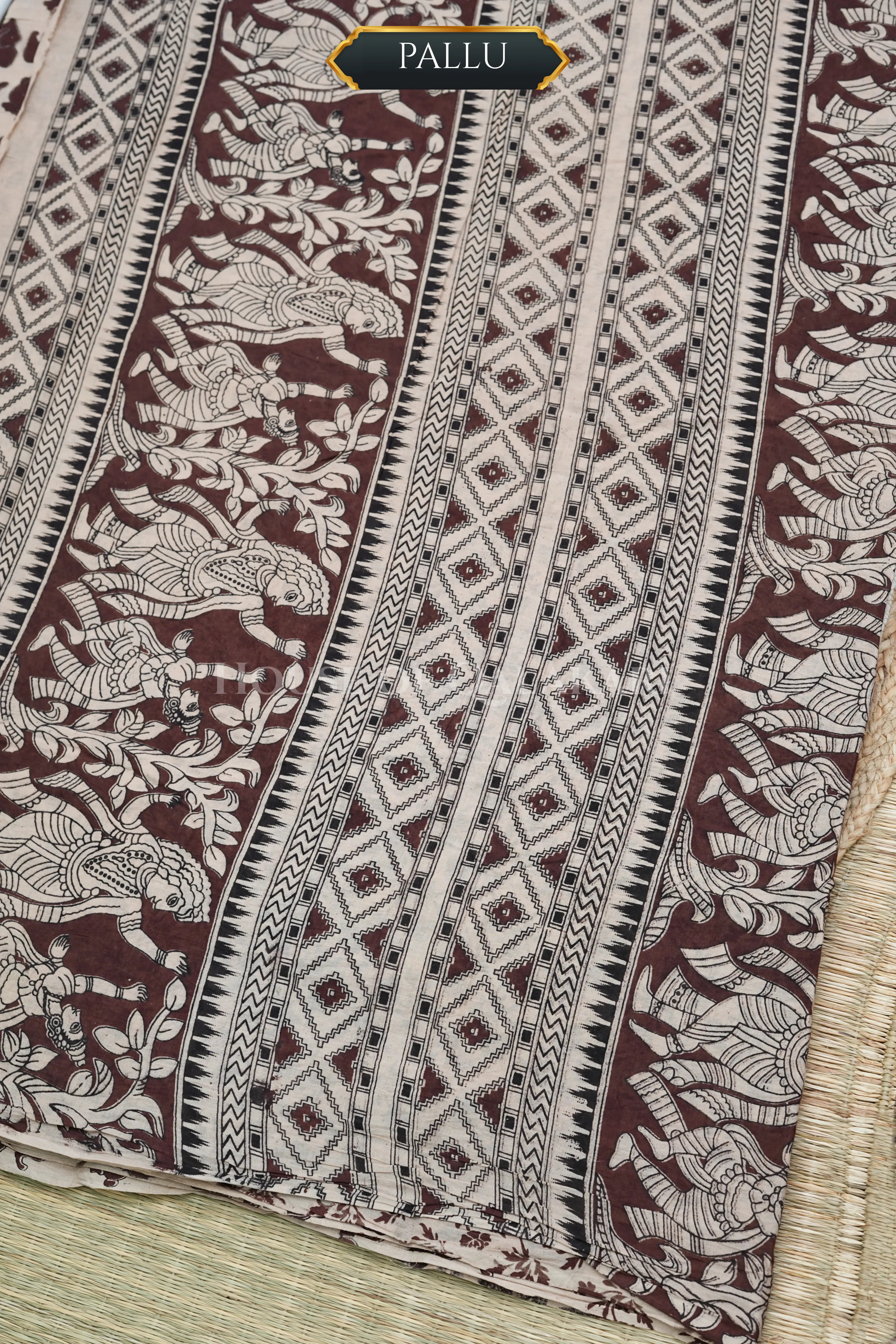 cotton kalamkari saree 0463 pallu