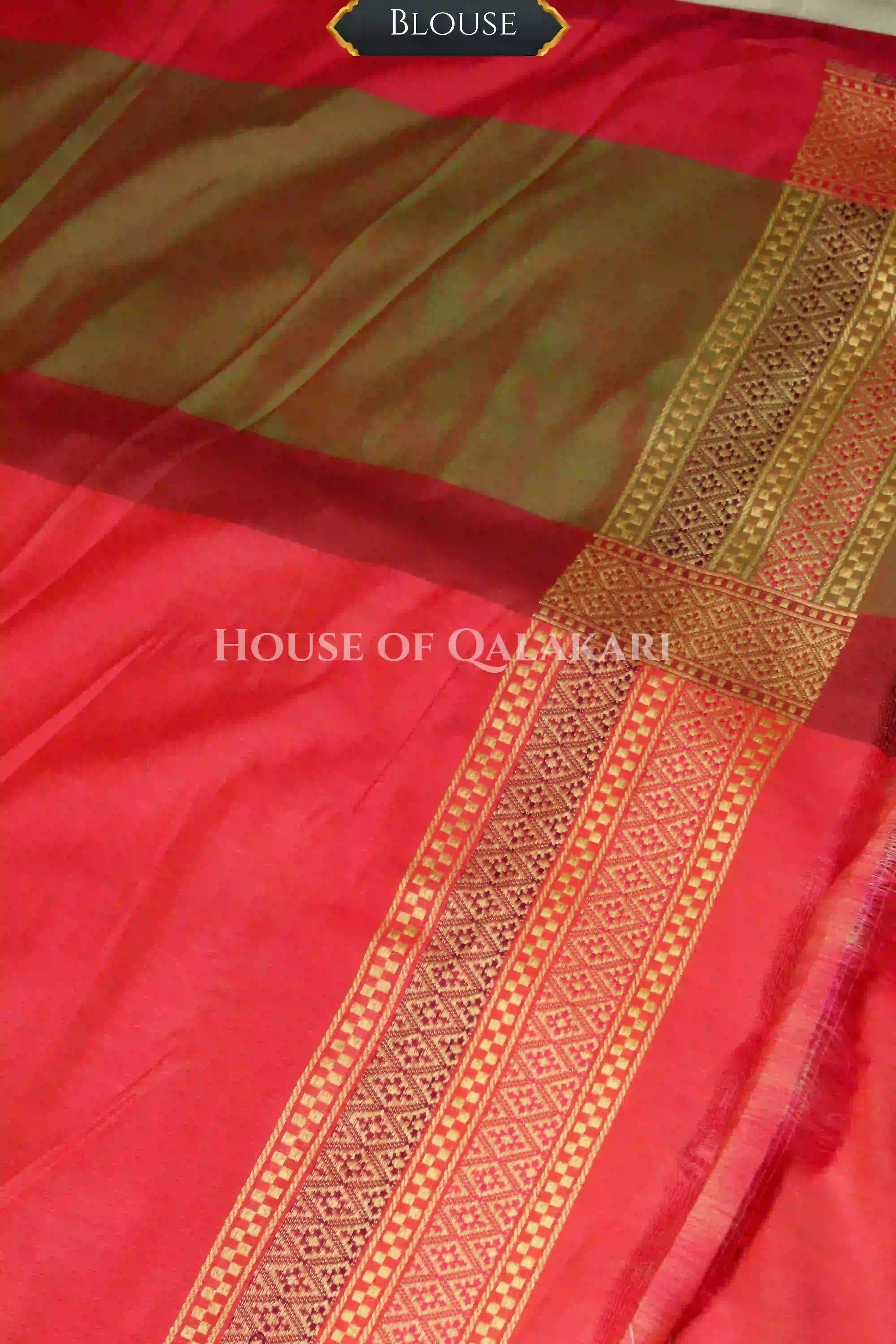 georget silk saree blouse