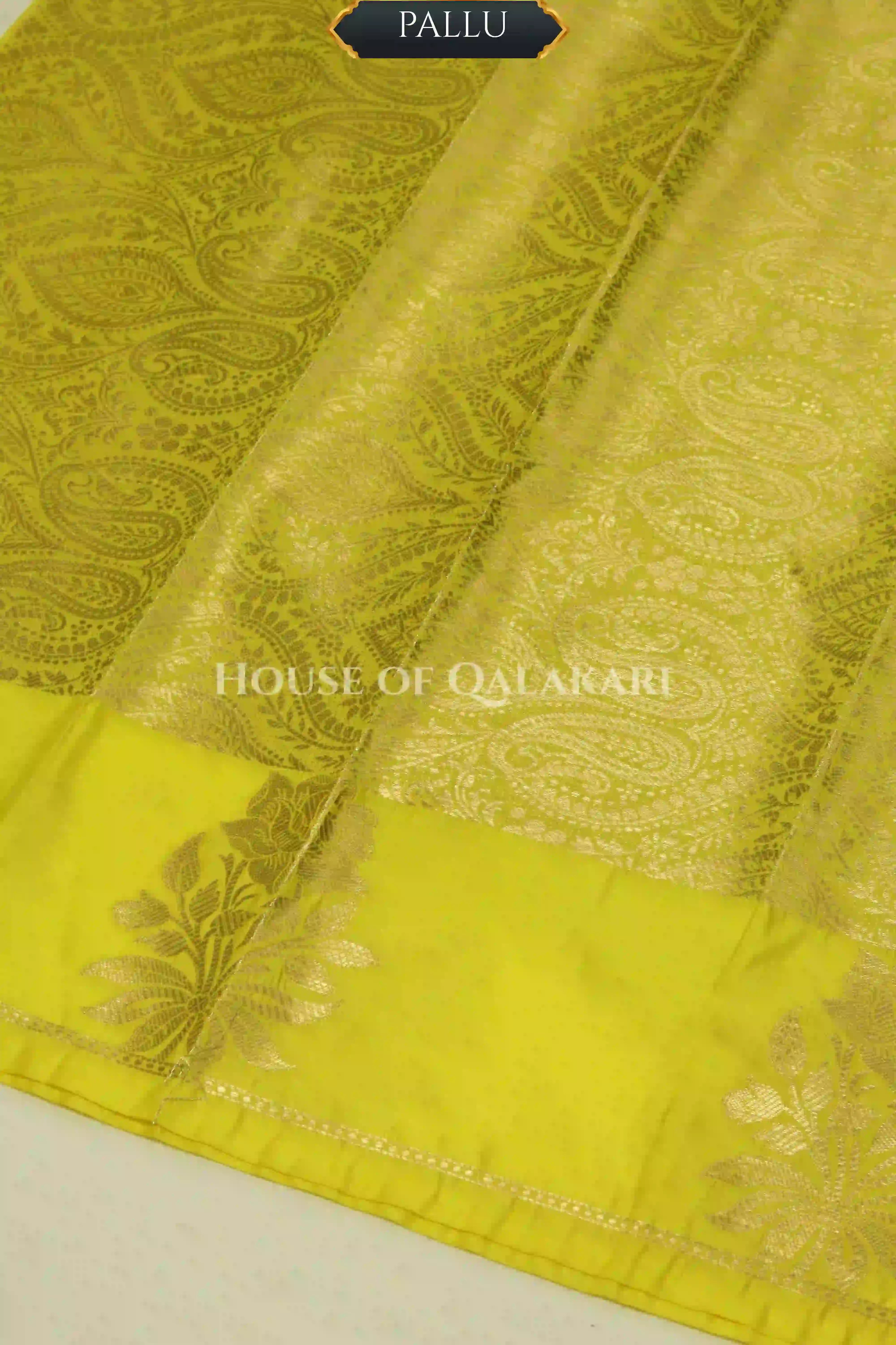 Mango Silk Saree pallu