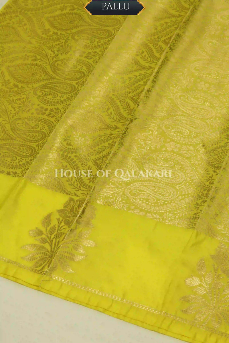 Mango Silk Saree pallu