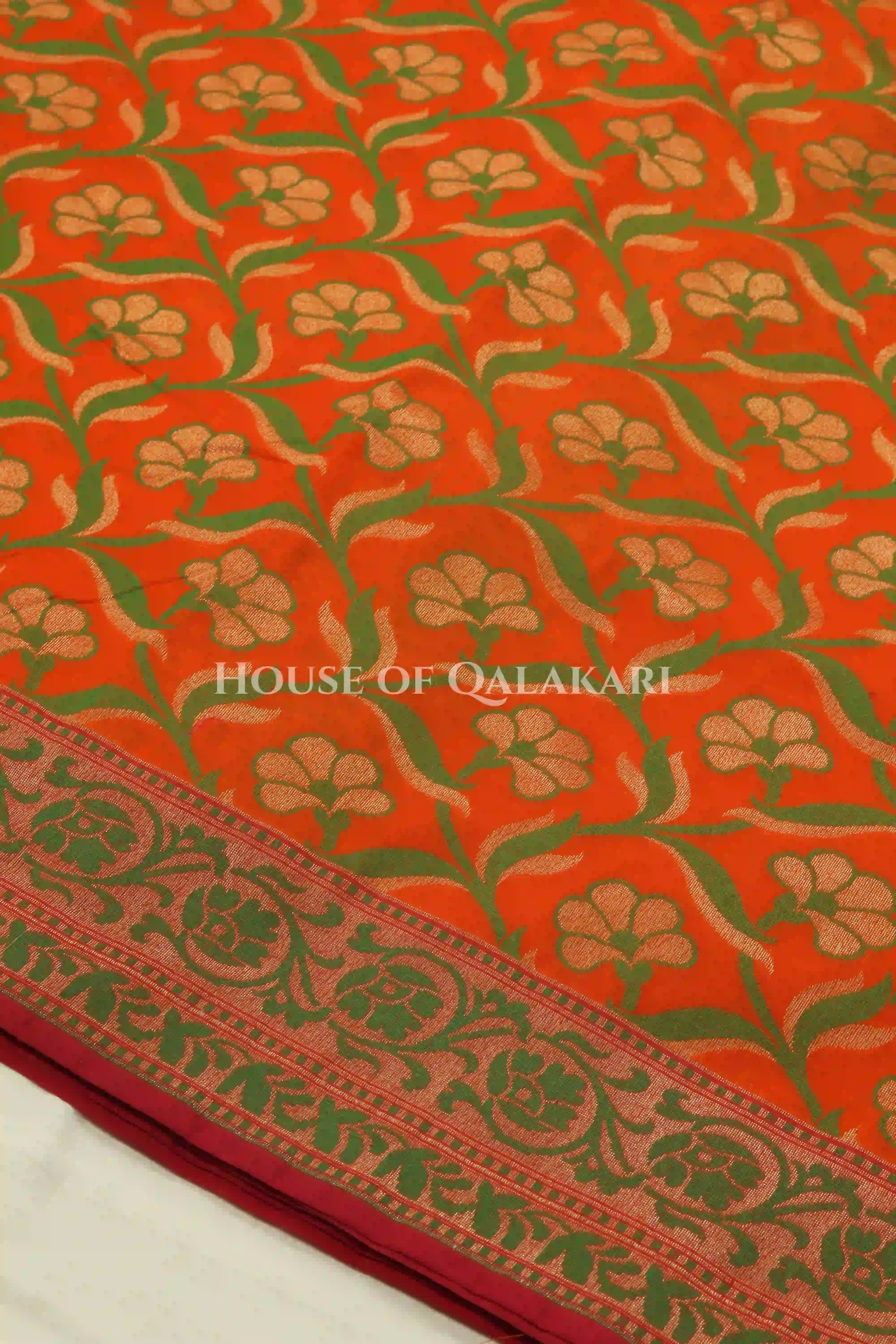 Georget Silk Saree body