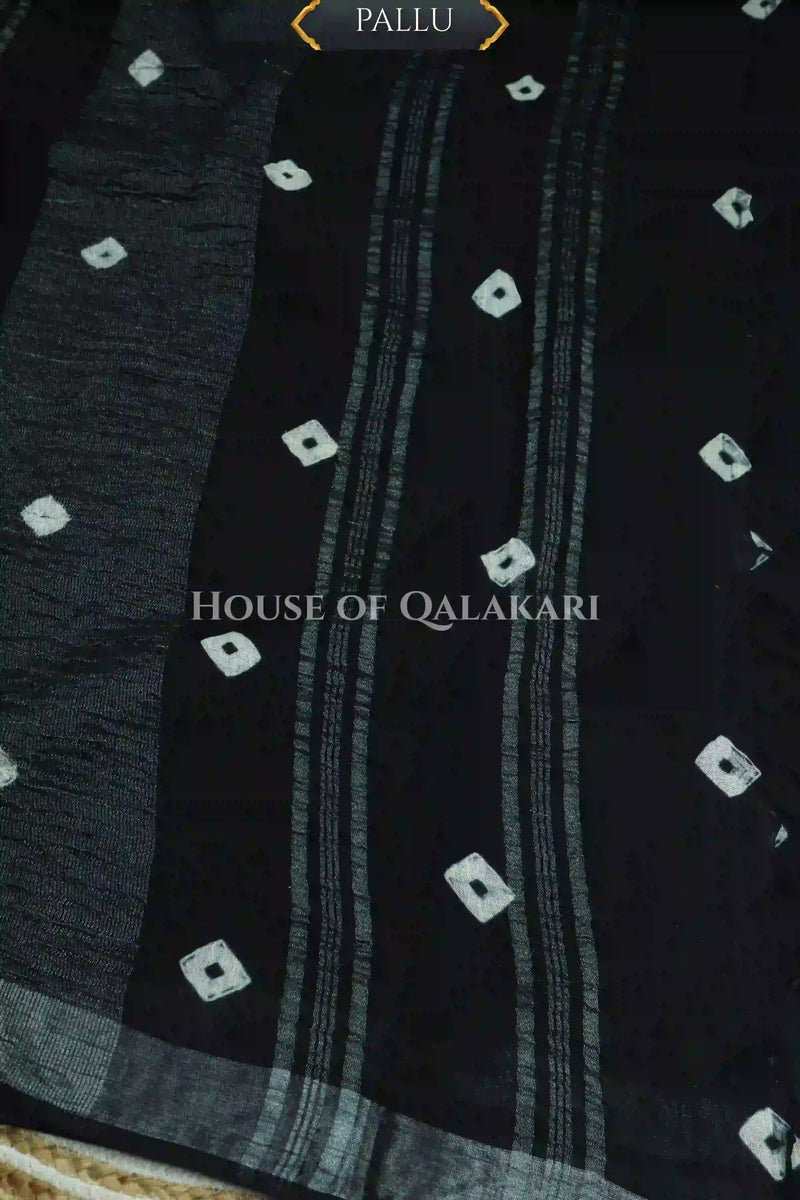 linen cotton saree 491 pallu