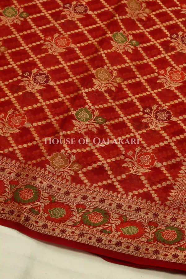 Khaddi Georget Silk Saree Body