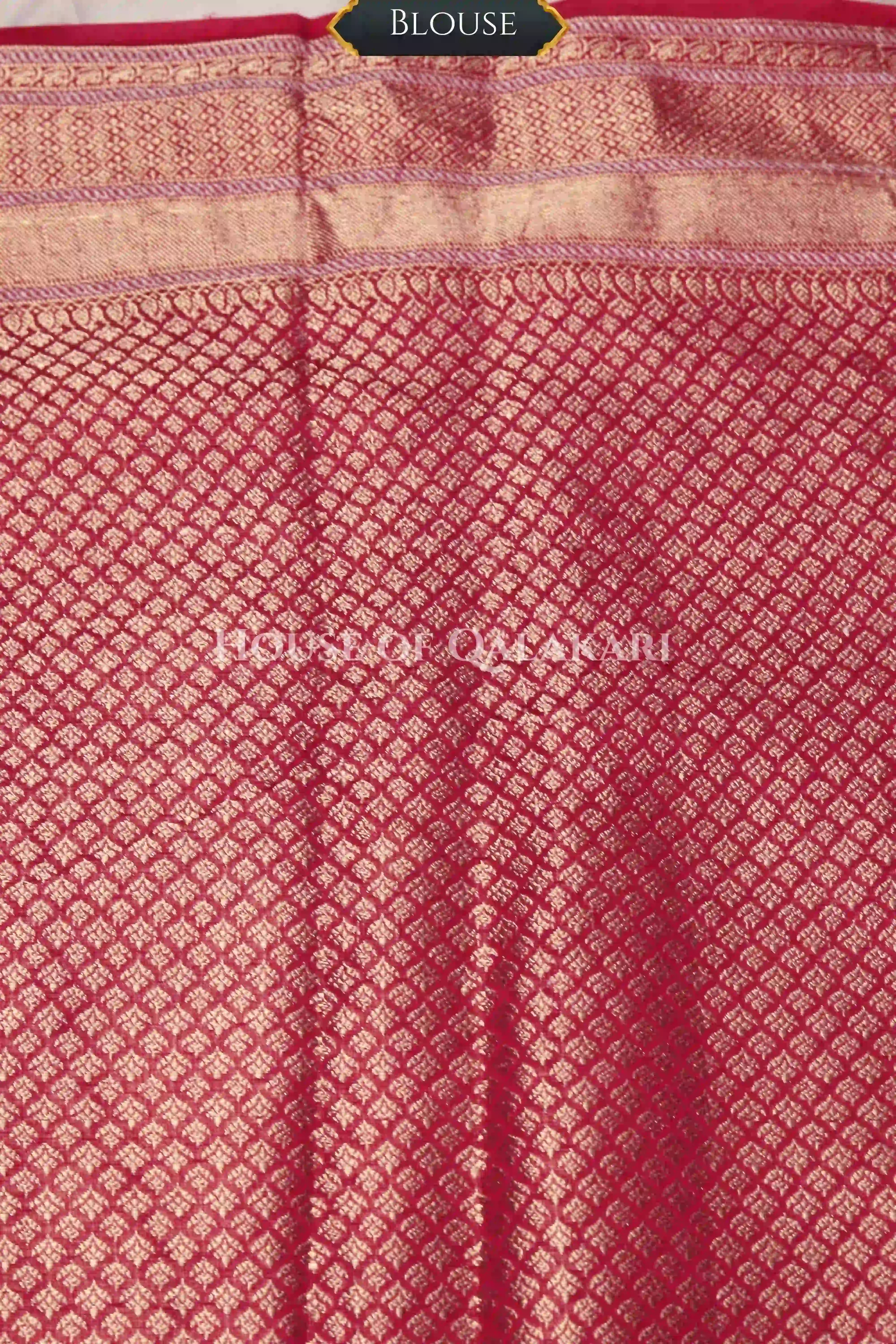 chiniya pure silk saree pallu