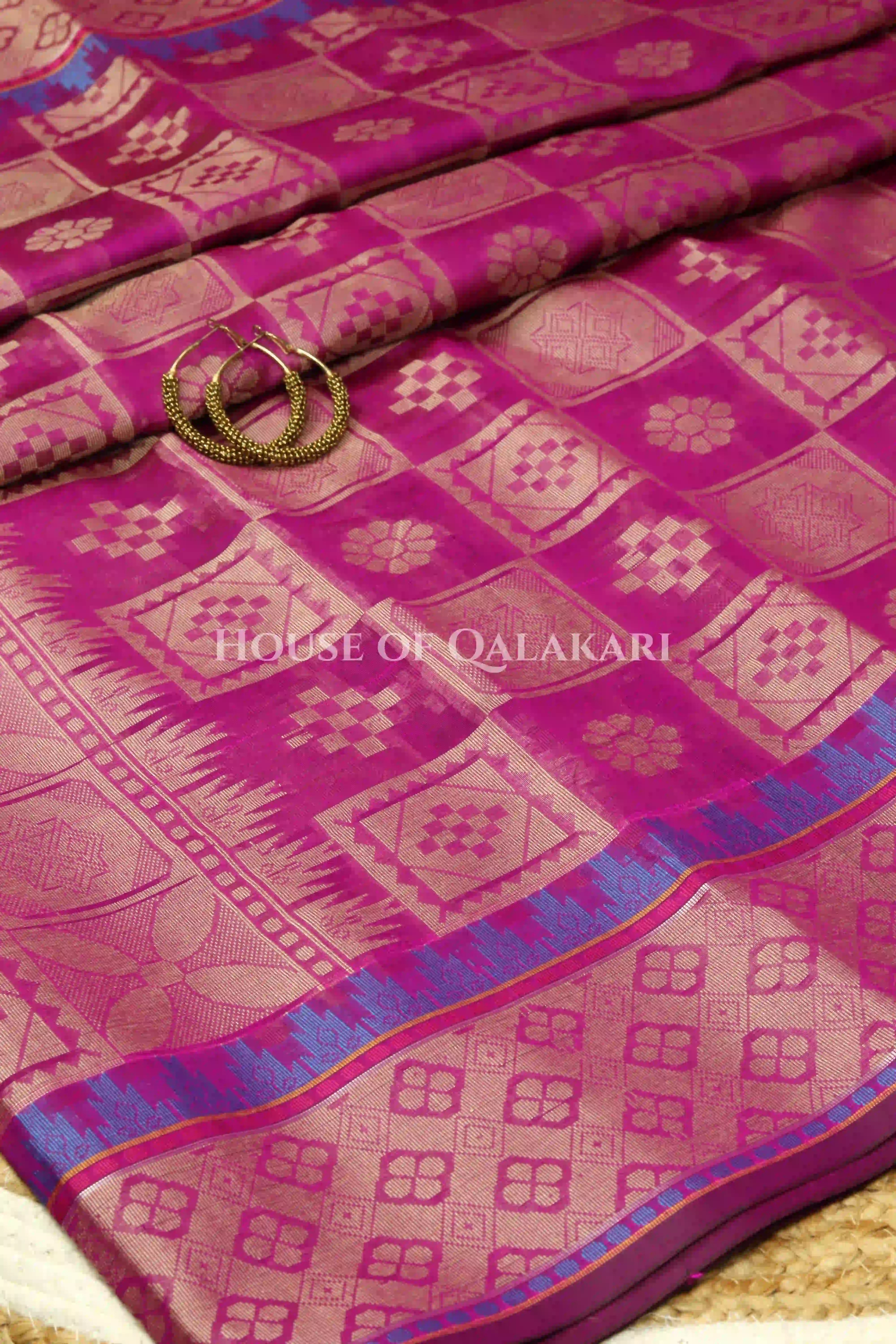 Mulmul cotton patola Saree body