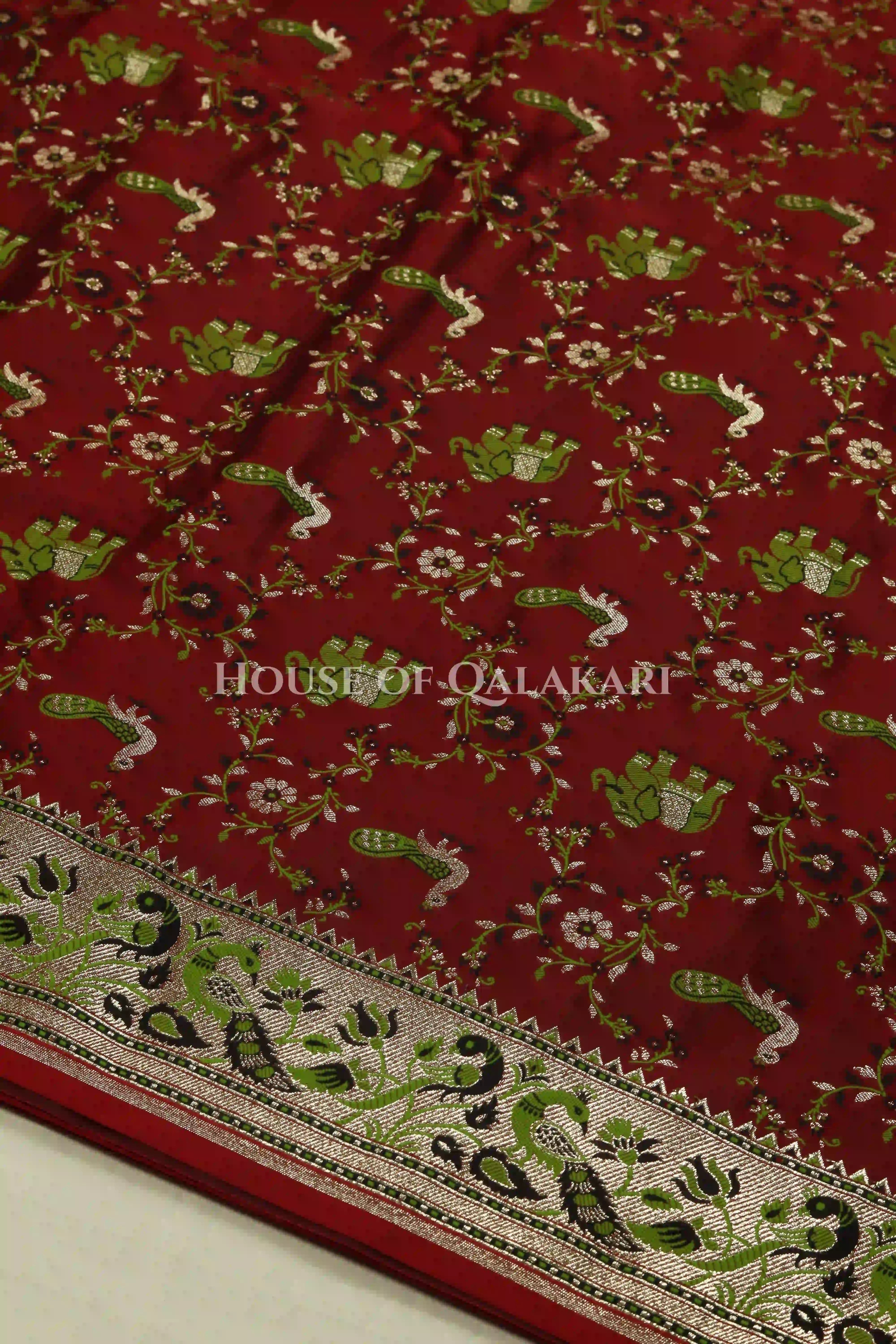 Satan Silk Saree body