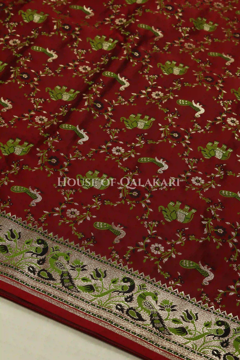 Satan Silk Saree body