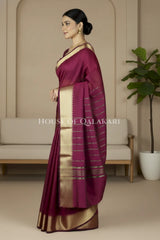 cotton saree 0335 side pose
