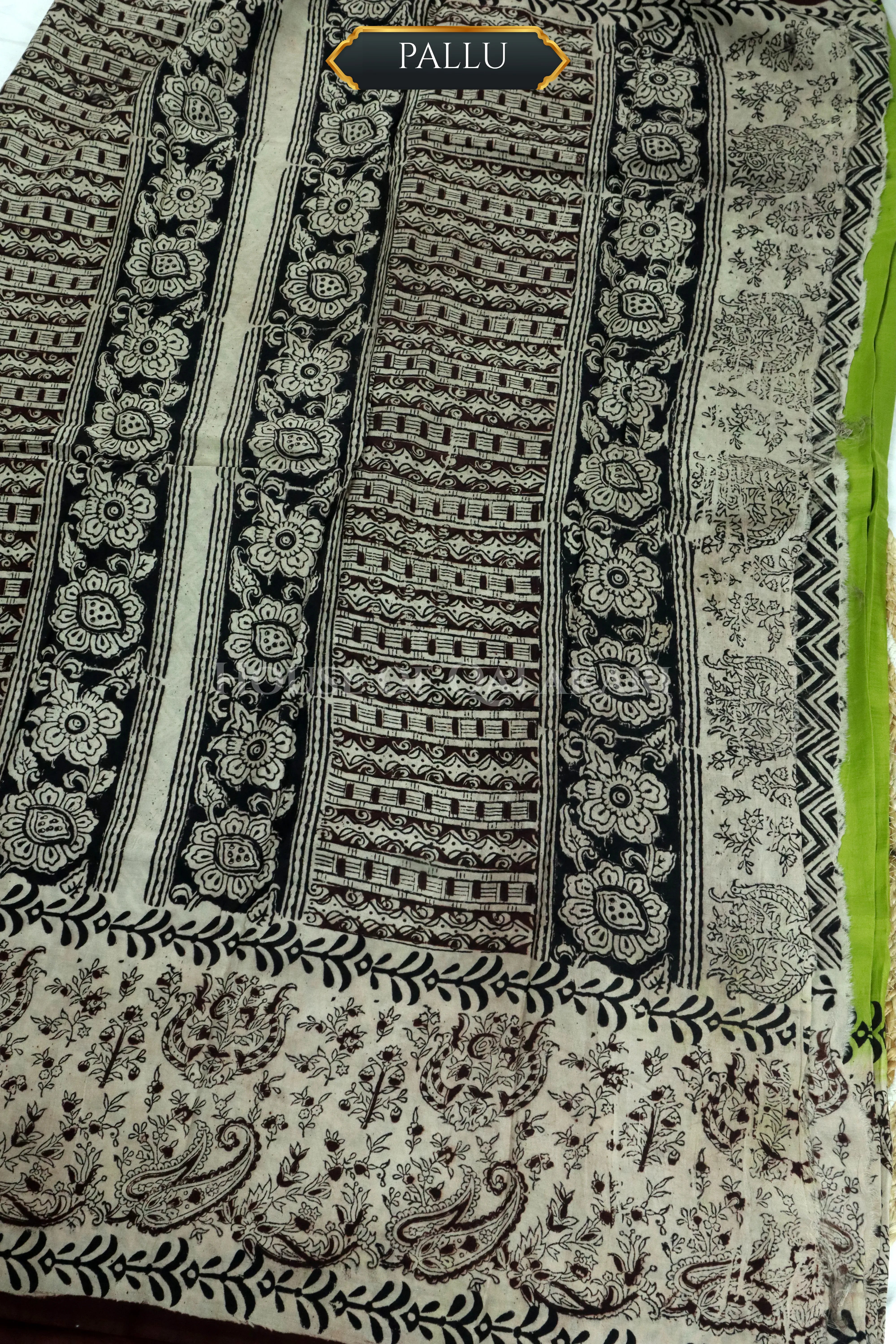 cotton kalamkari saree 0467 pallu