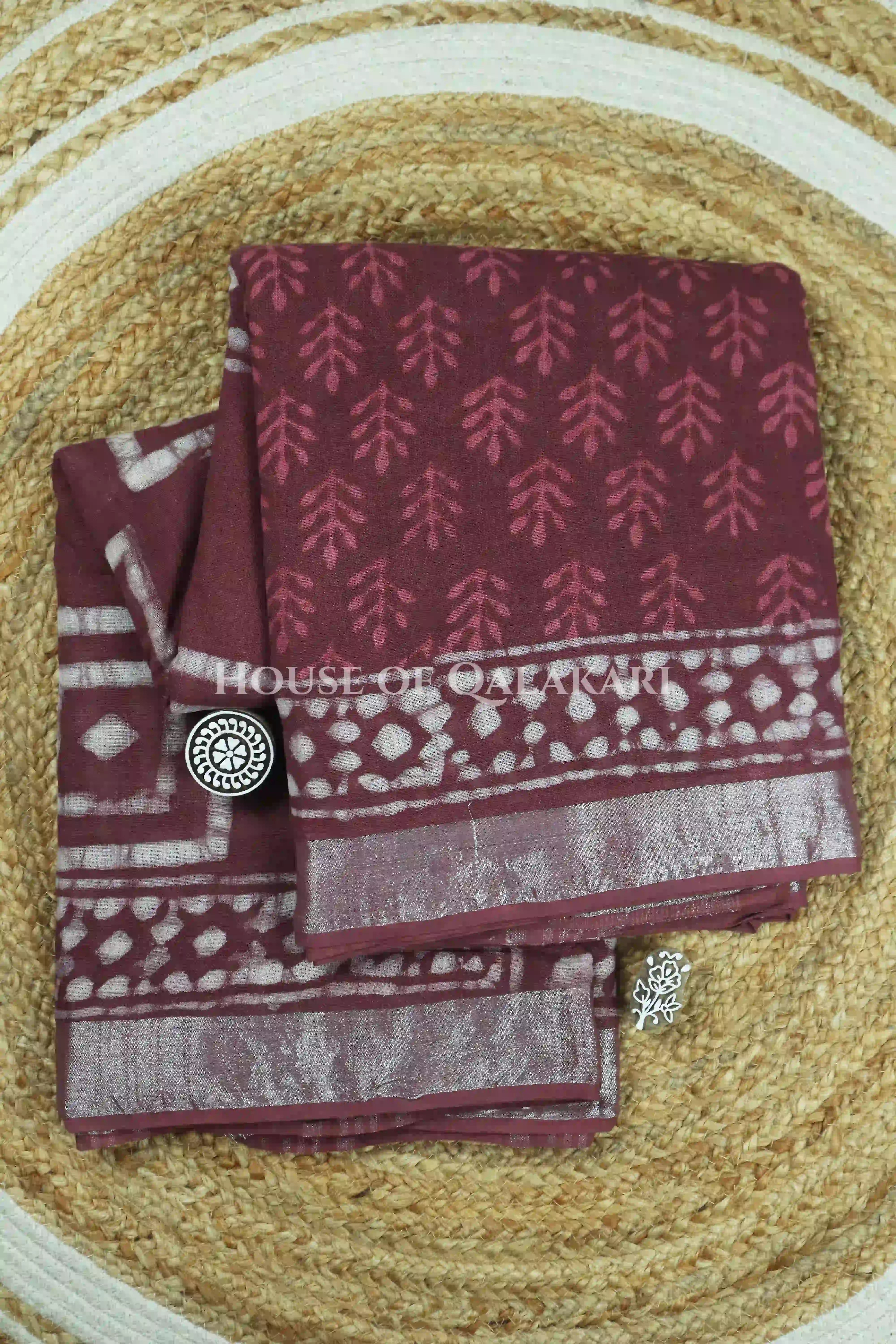 linen cotton saree 483 product