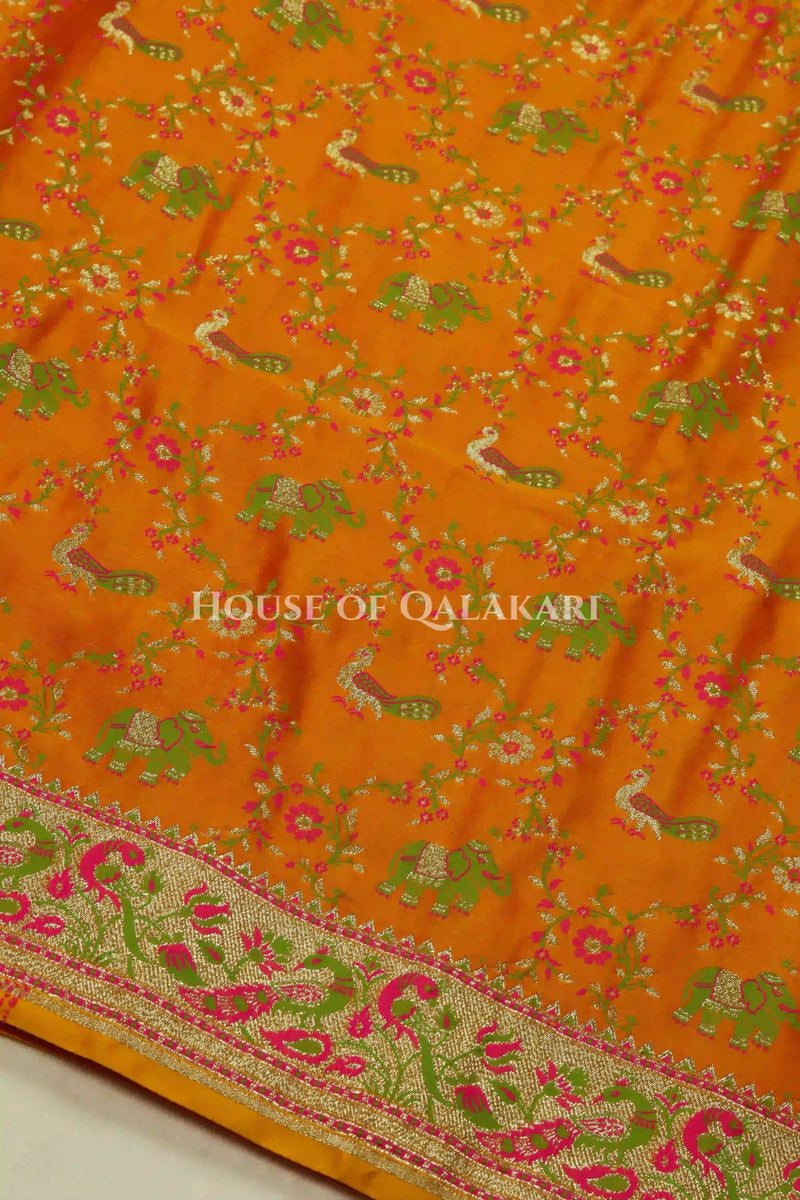 Satan Silk Saree body