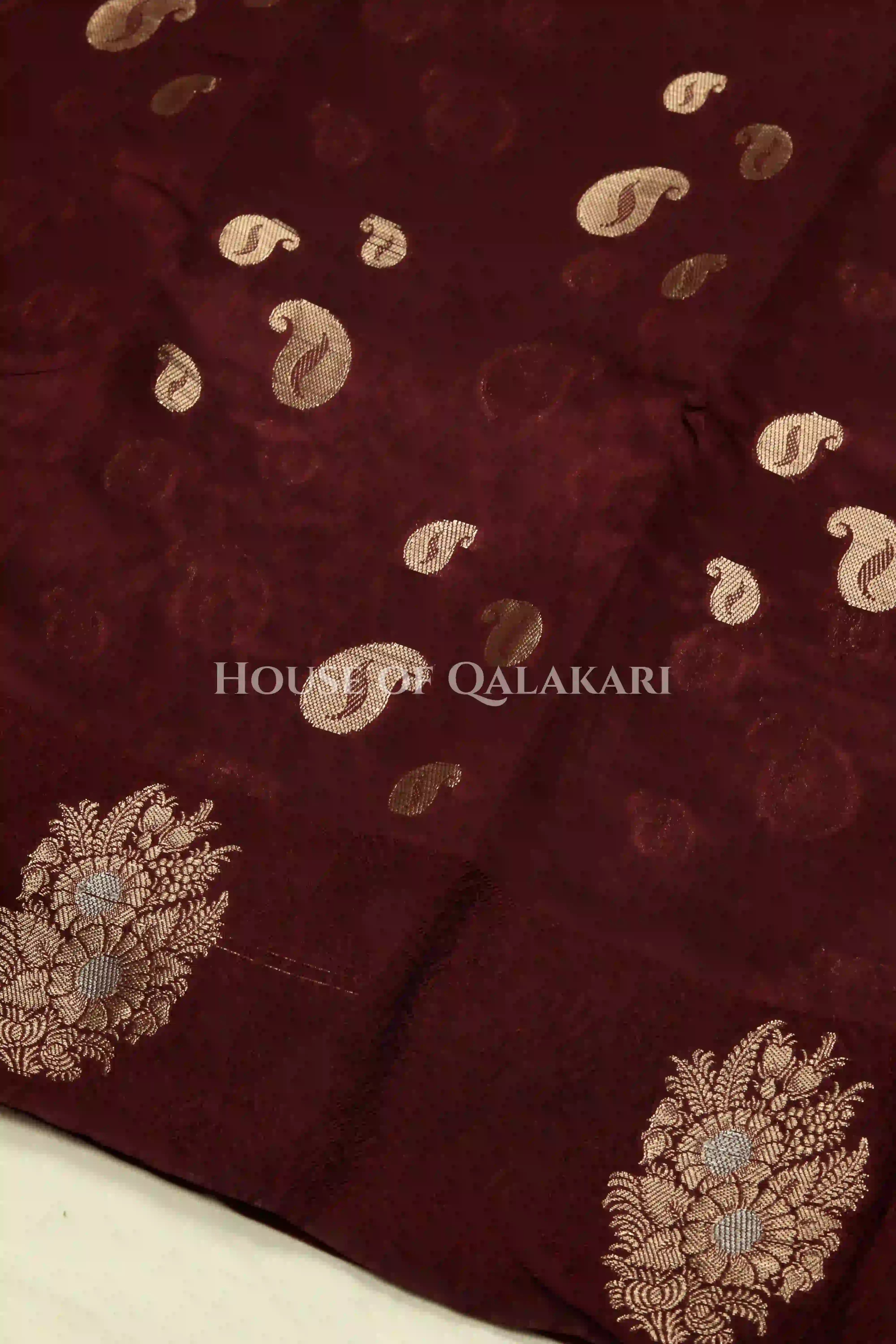 Mango Silk Saree body