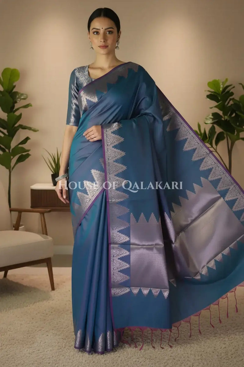 Silk Saree front pose