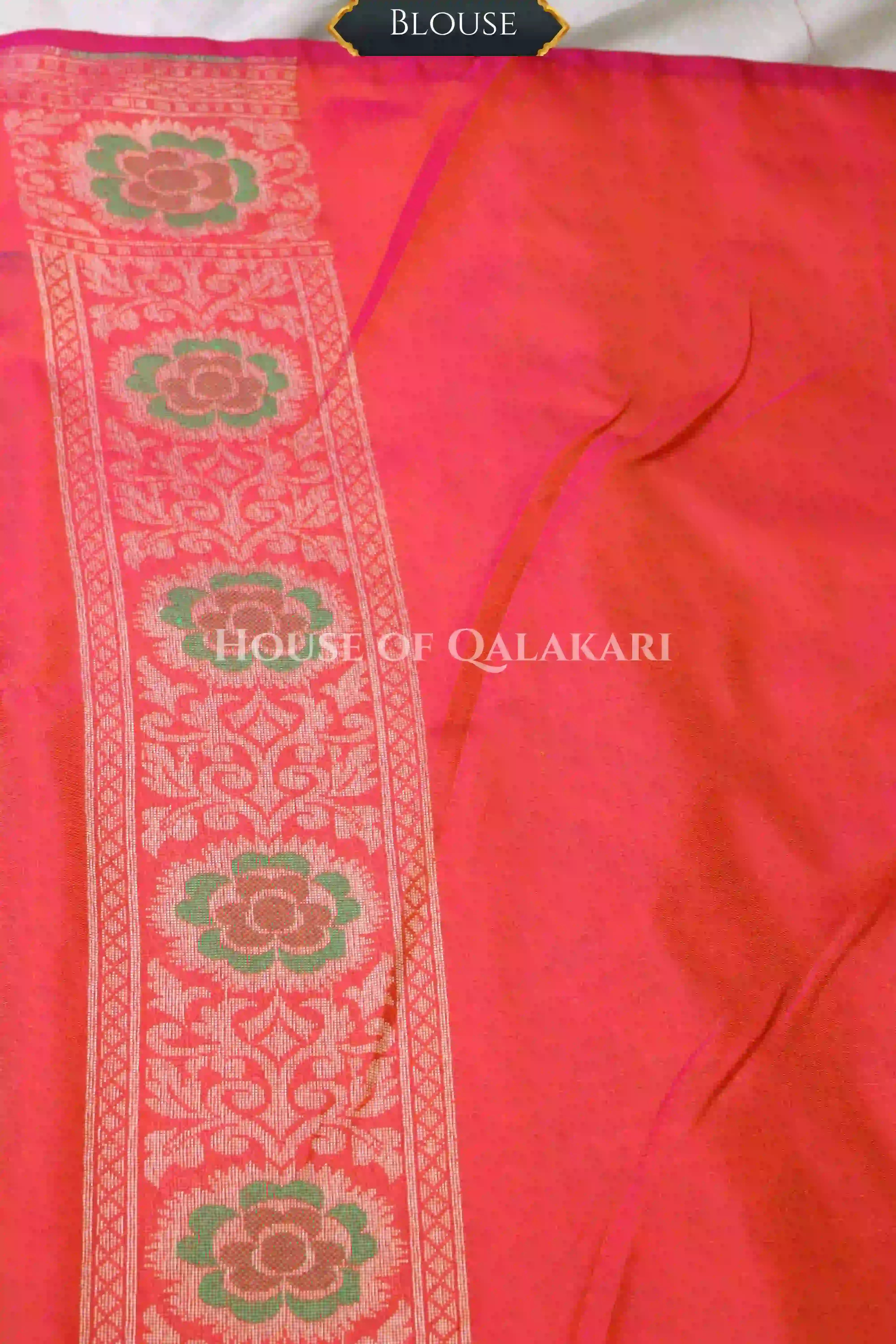 georget silk saree blouse