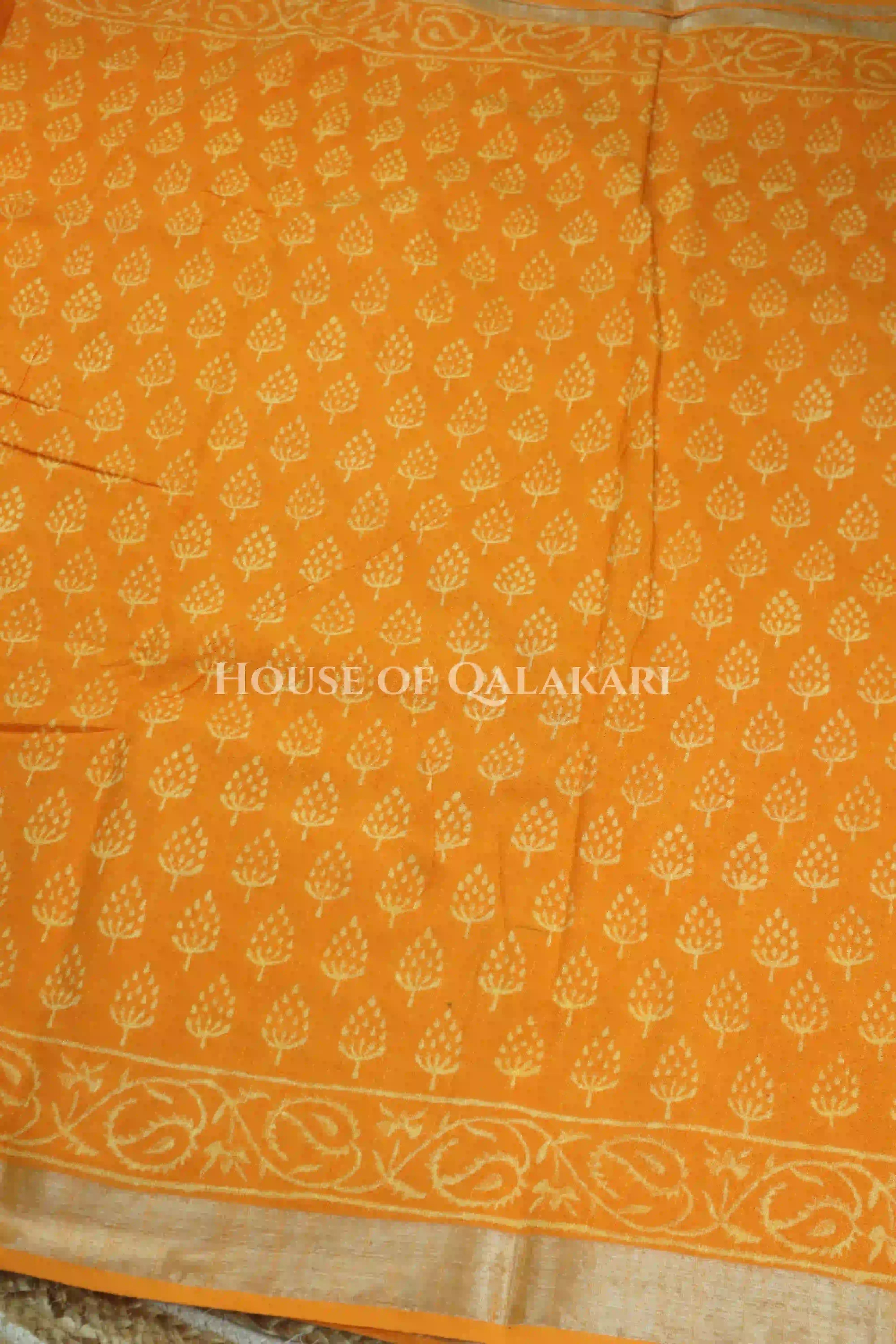 linen cotton saree 487 body