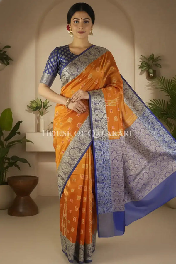 Cotton Saree front pose