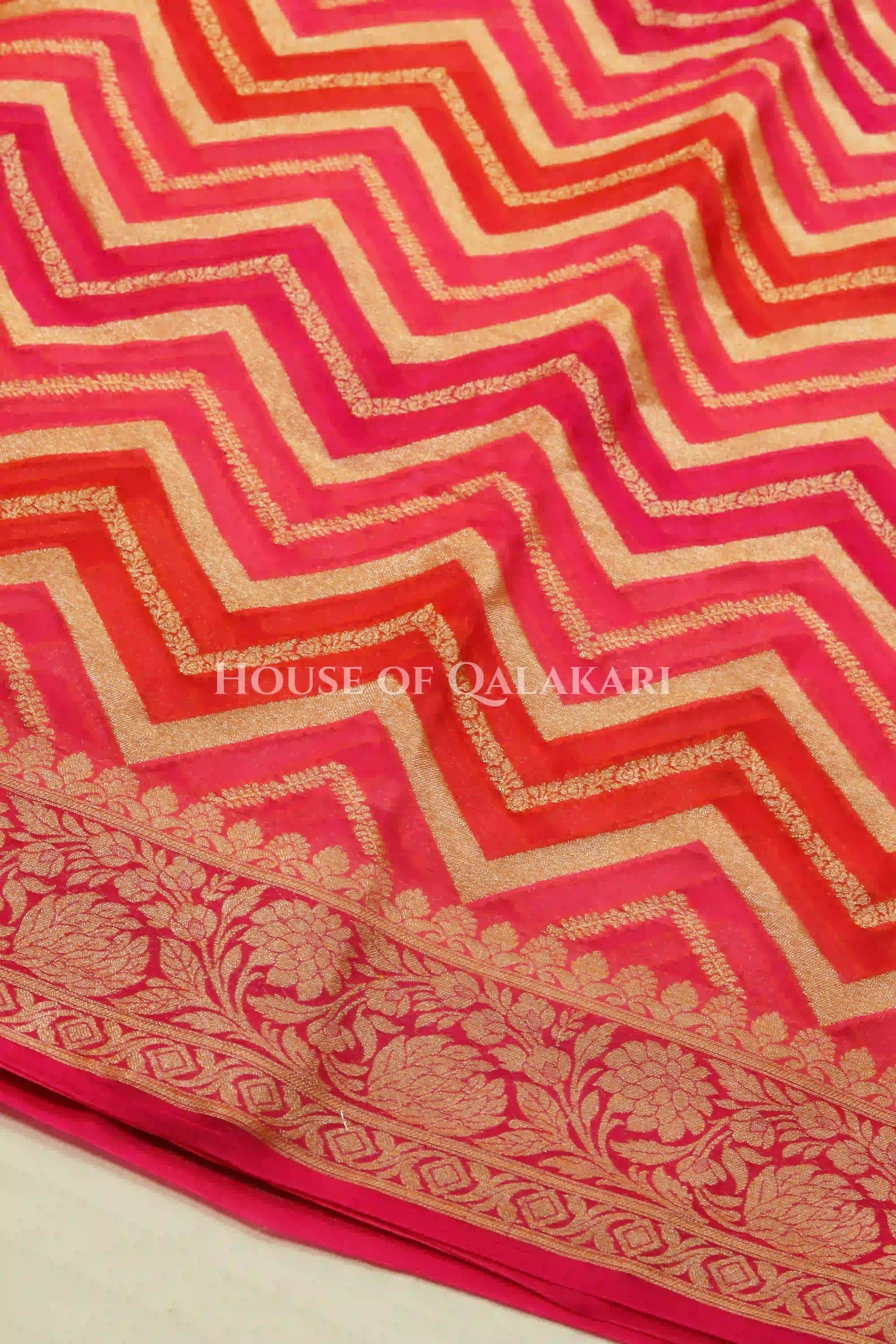 Khaddi Georget Silk Saree Body