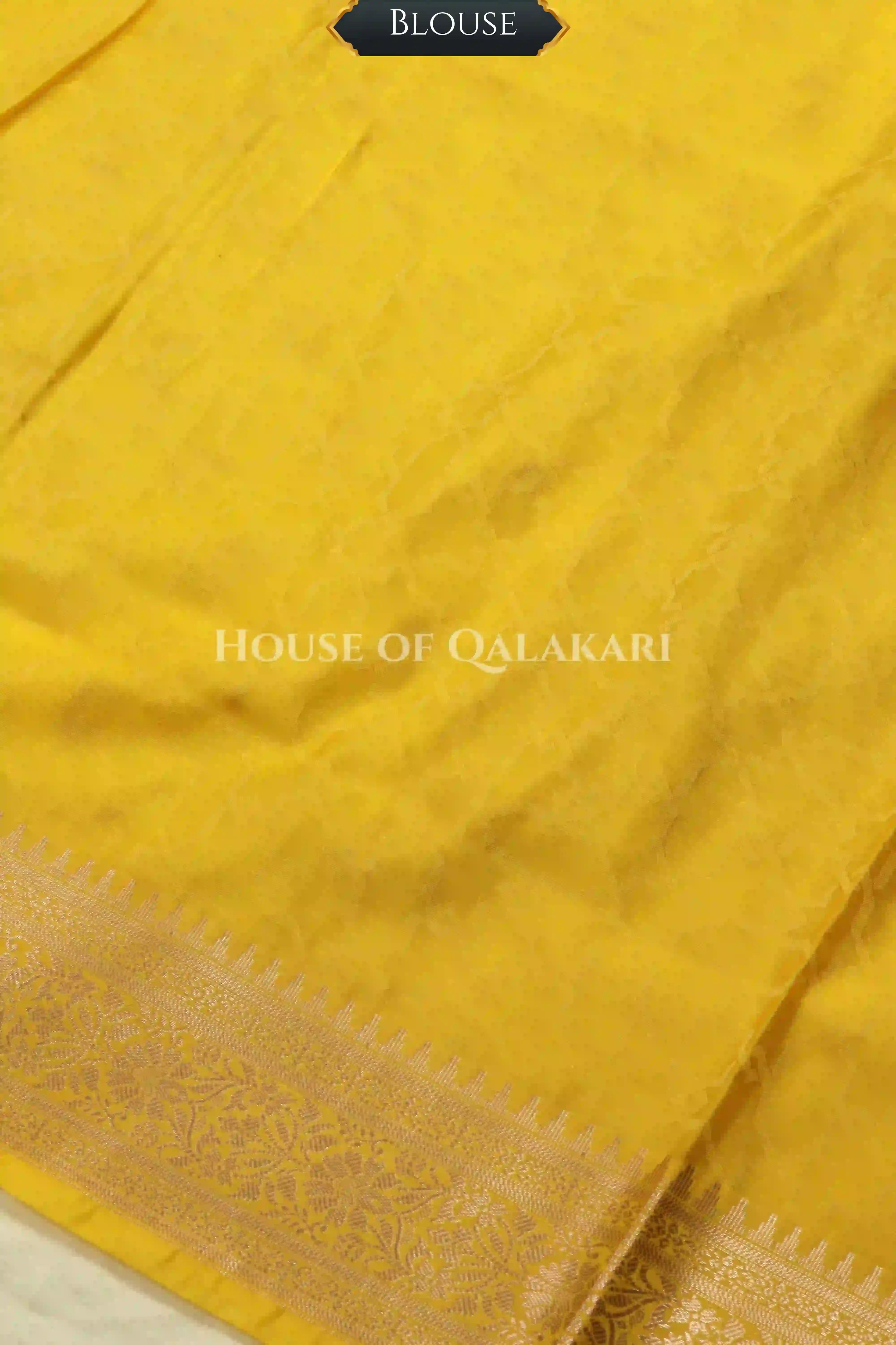 Mushroom silk Saree blouse