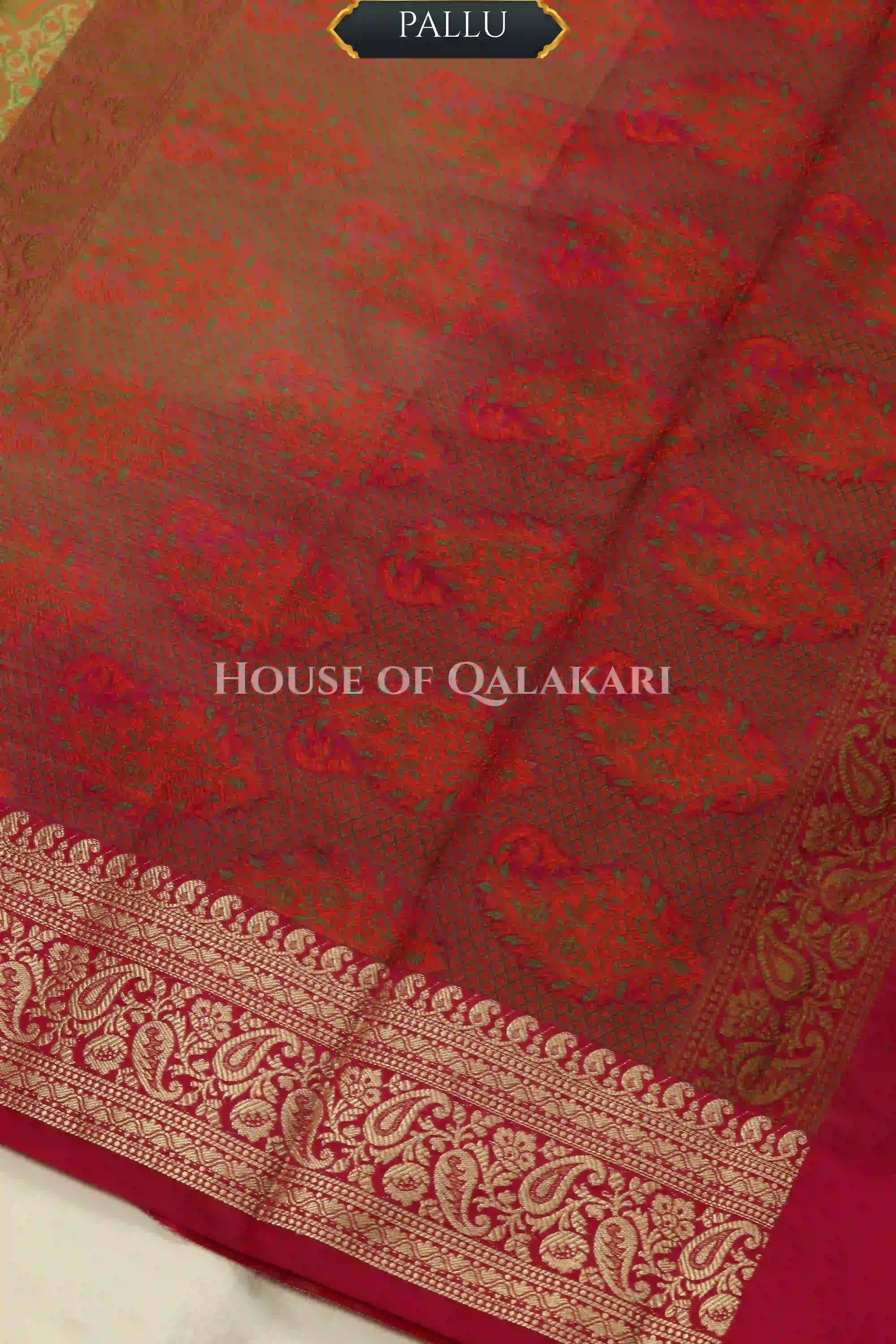 Tanchui Cotton Saree pallu