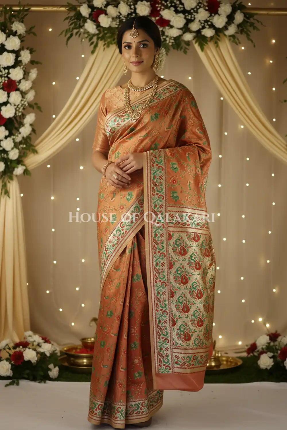 Satan Silk Saree bridal