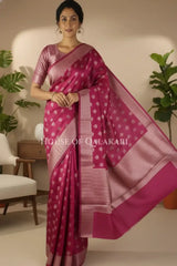 Cotton Saree front pose