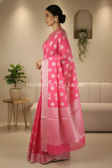Cotton Saree side pose