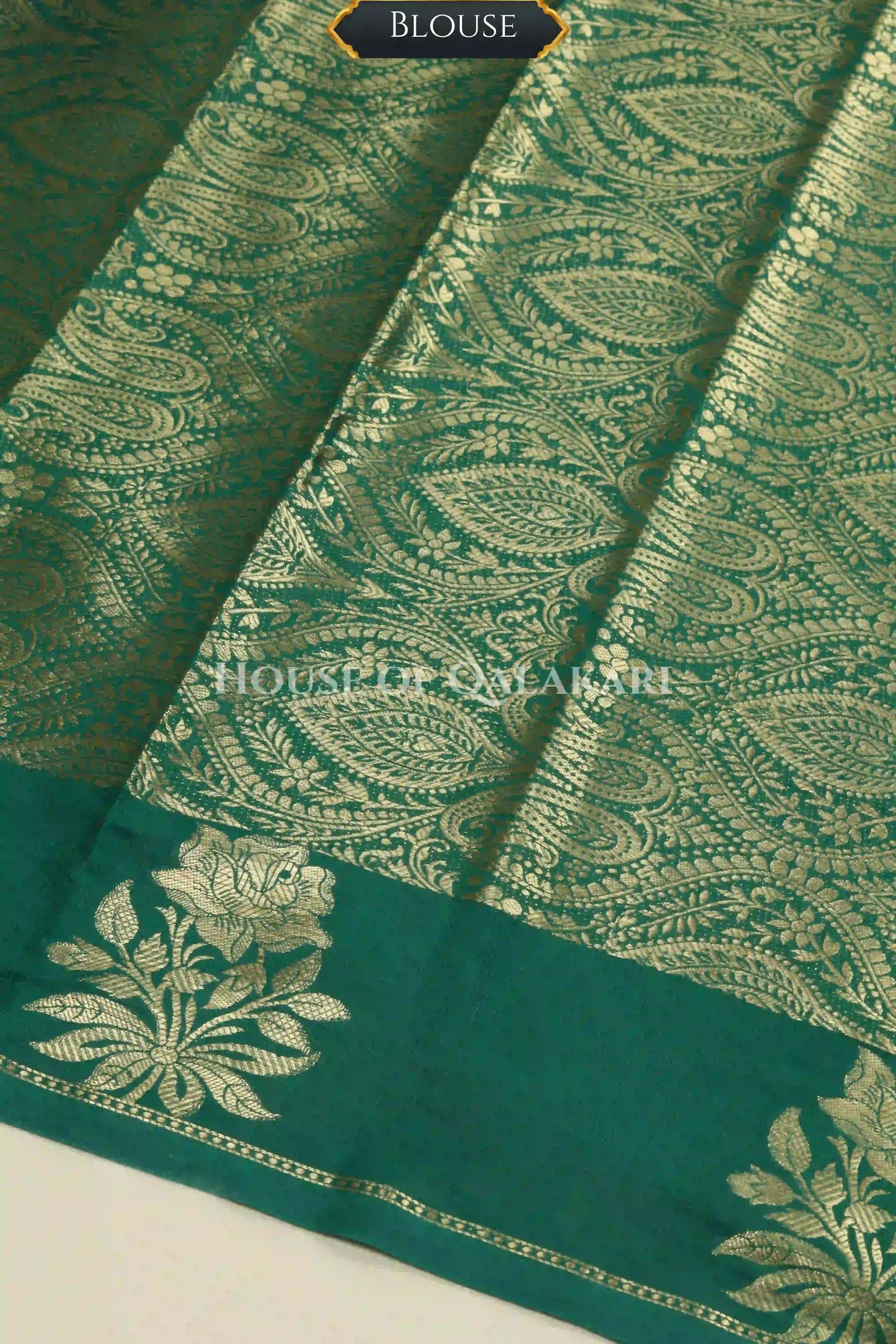 Mango Silk Saree blouse
