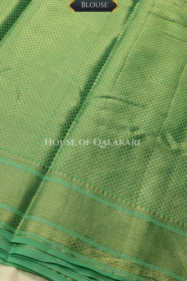 chiniya pure silk saree blouse