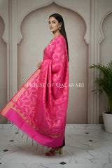 silk dupatta 0235 side pose1
