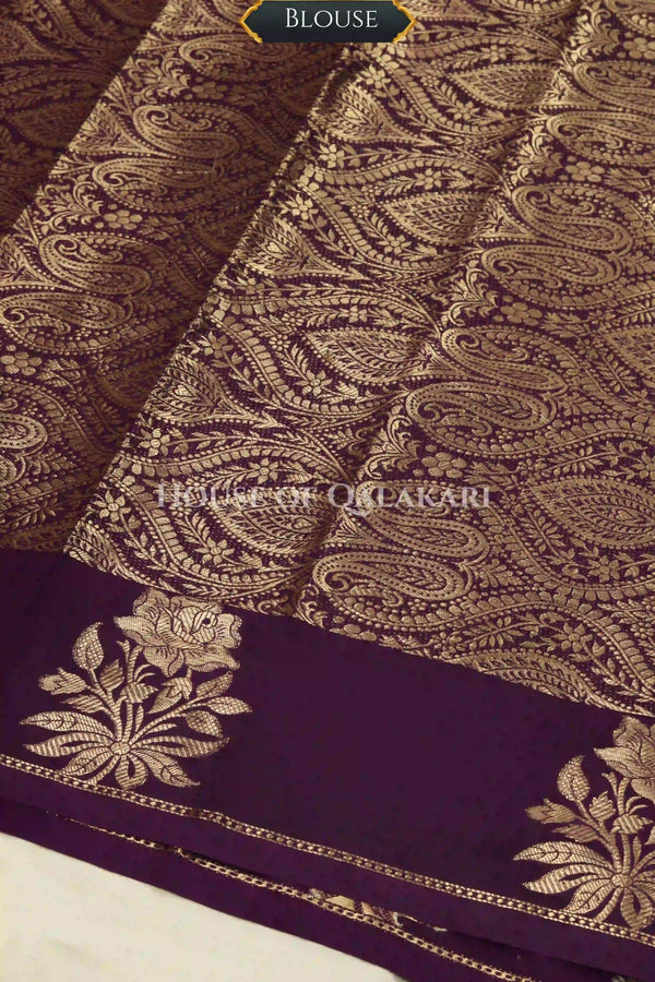 Mango Silk Saree blouse