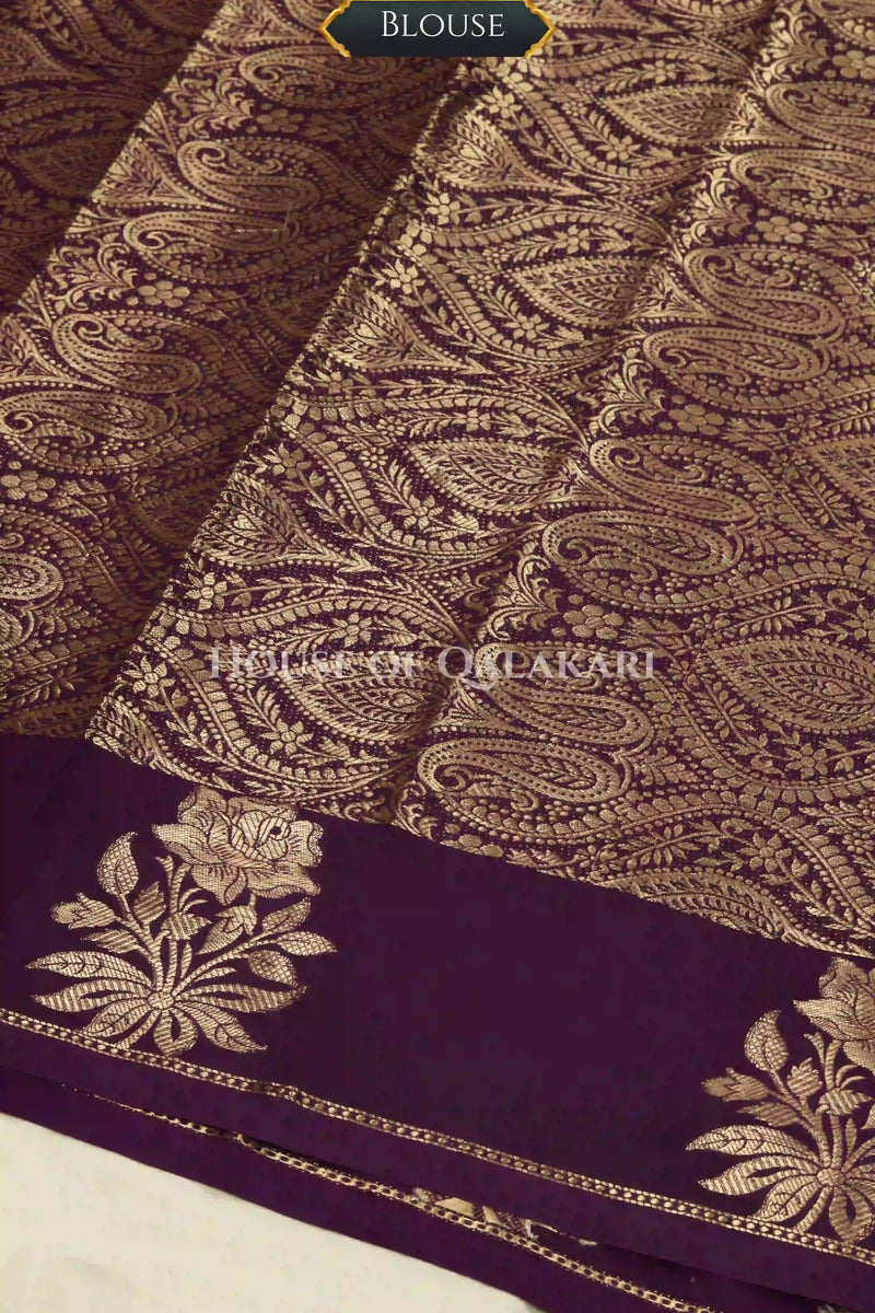 Mango Silk Saree blouse